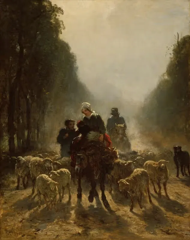 The Road to Market — Constant Troyon
