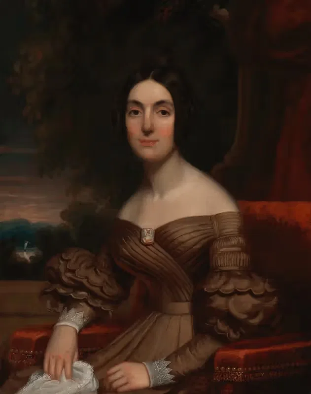 Portrait of Lady — Frederick Randolph Spencer