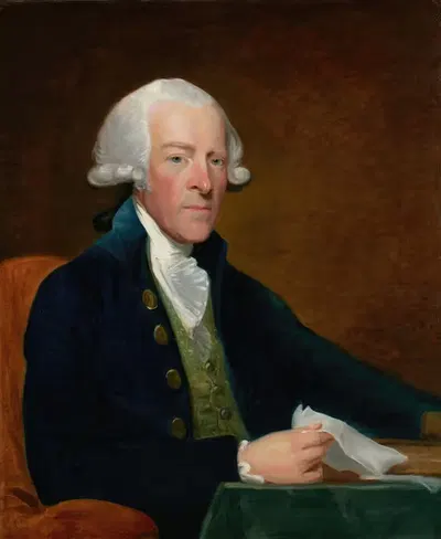 Portrait of the Right Honorable William Brownlow by Gilbert Stuart — digital art print download