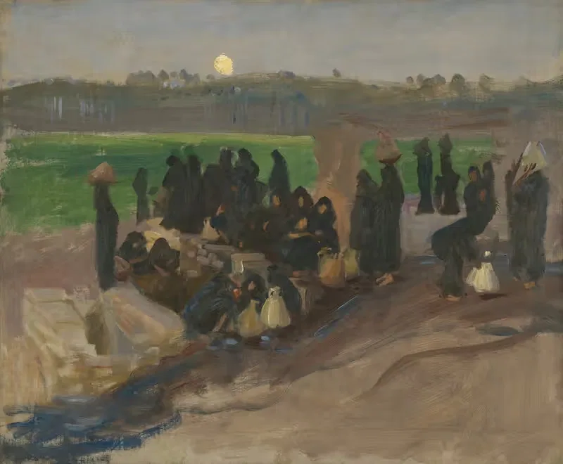 Water Carriers on the Nile — John Singer Sargent