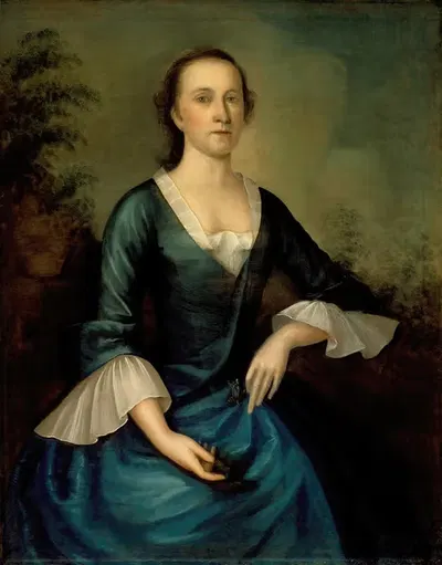 Portrait of Sarah Larrabee Edes by Joseph Badger — digital art print download