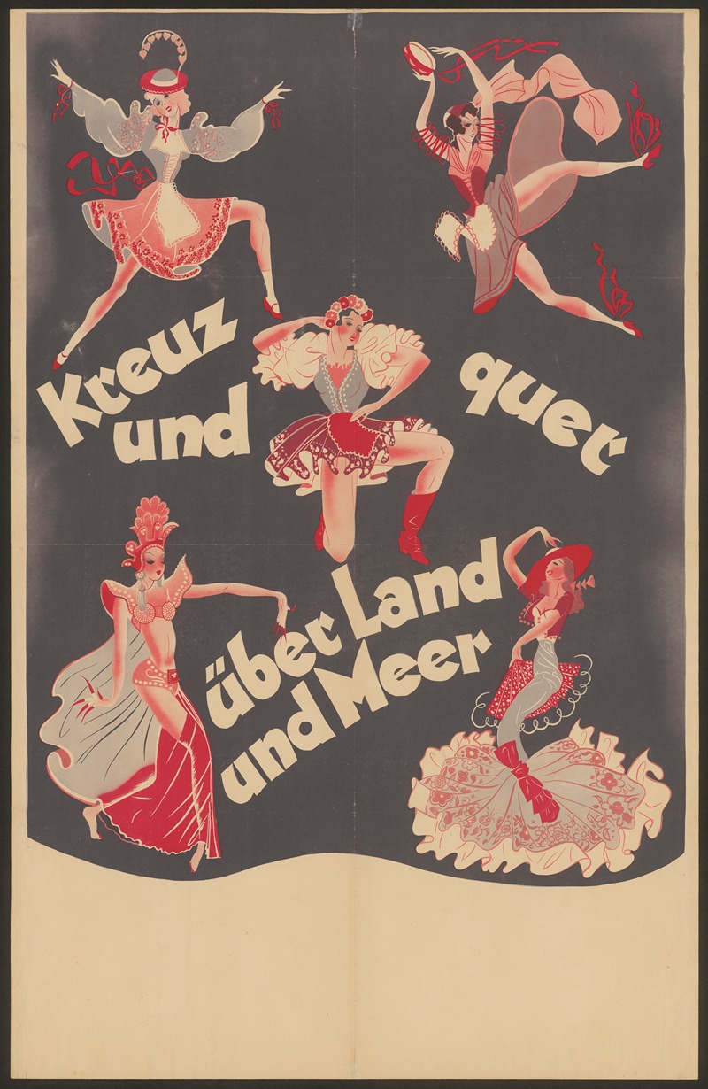 Kreuz und quer über Land und Meer — Anonymous