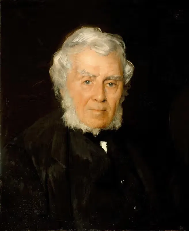 Portrait of Robert Walter Weir — Julian Alden Weir