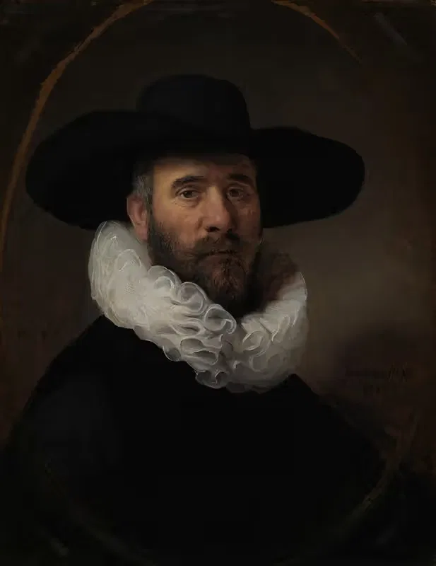 Portrait of Dirck Jansz. Pesser — Rembrandt van Rijn