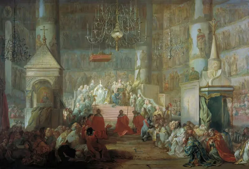 Coronation of Catherine the Great — Stefano Torelli