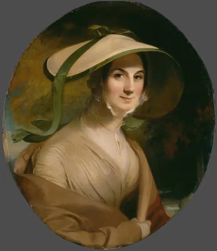 Mrs. George Lingen by Thomas Sully, 1842 — digital art print download