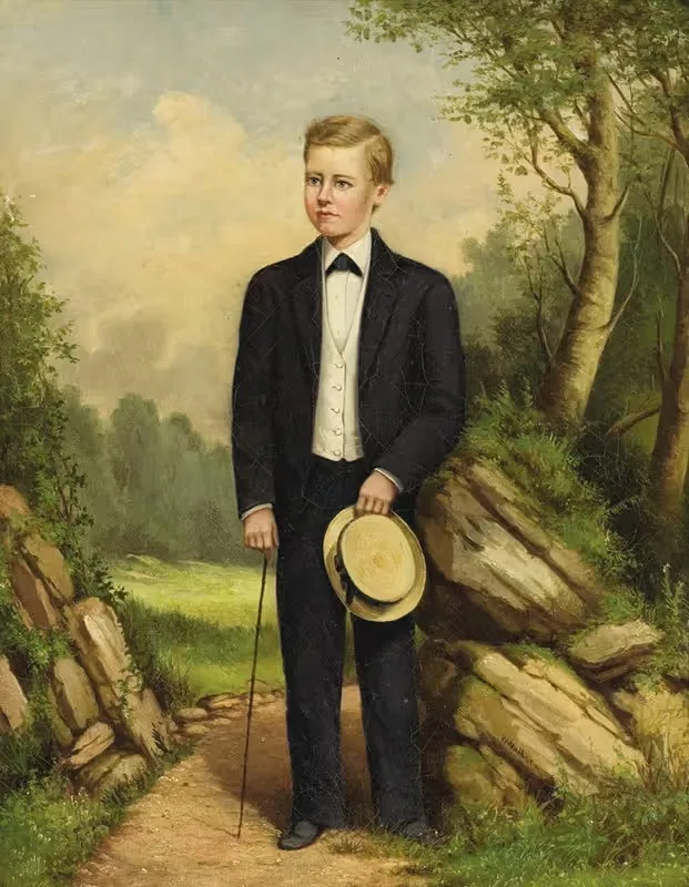 Portrait of a Boy — William Aiken Walker