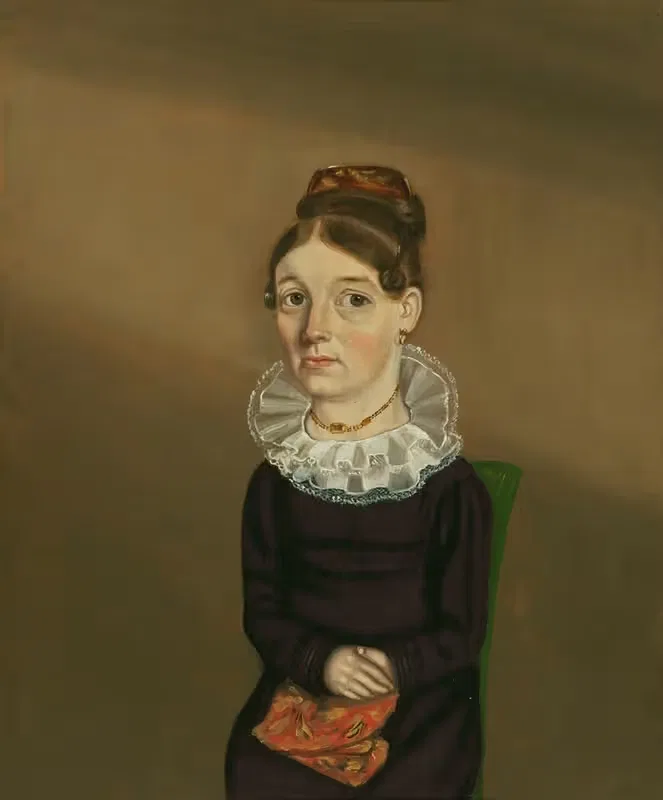 Миссис Уильям Бонэм (Анн Уорфорд) by Уильям Боннелл, 1825 — digital art print download