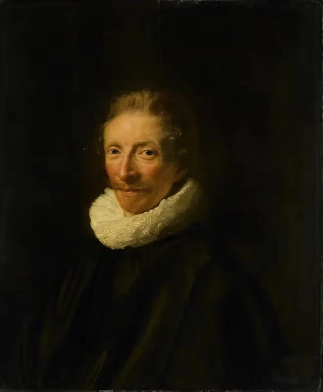 Portrait of David de Moor — Abraham de Vries