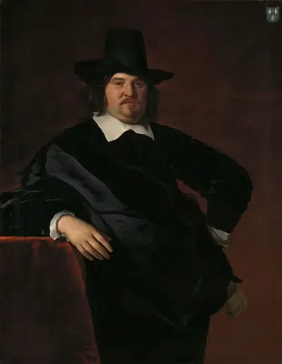 Abraham de Visscher (1605-67). Amsterdam merchant and director of the Dutch West India Company by Abraham Lambertsz. van…