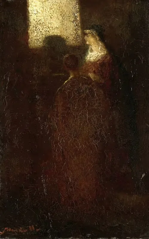 У алтаря by Адольф Монтичелли, 1870 - 1886 — digital art print download