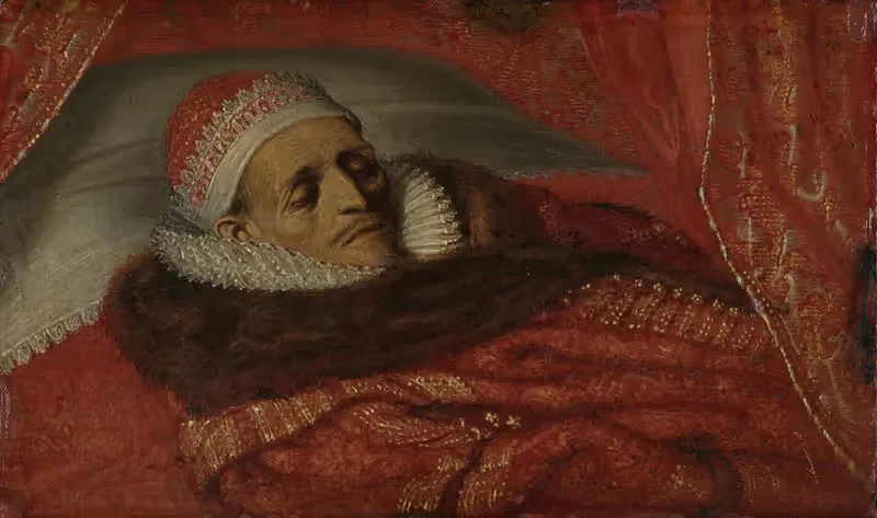 Принц Маврикий в гробу by Адриан Питерсз. Ван Де Венне, c. 1625 — digital art print download