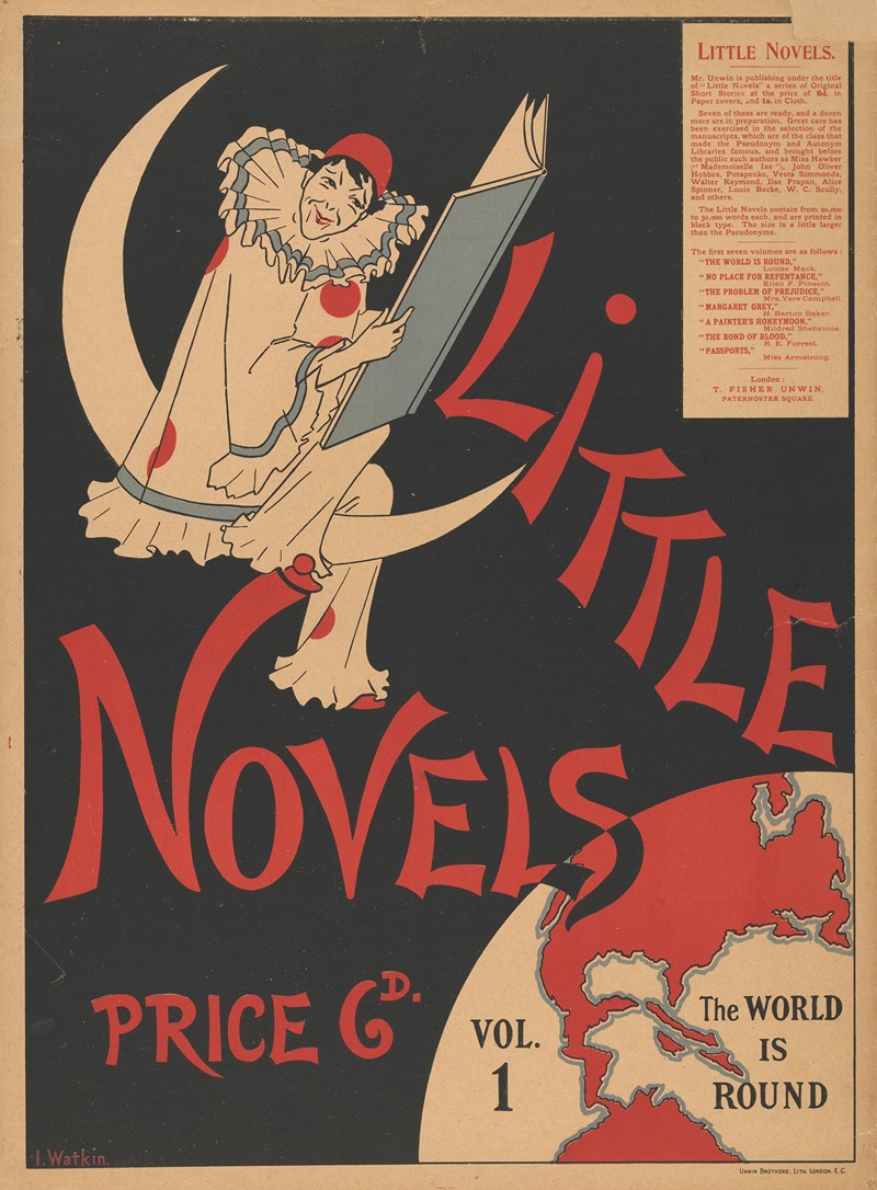 Little Novels by Аноним, 1897 — digital art print download
