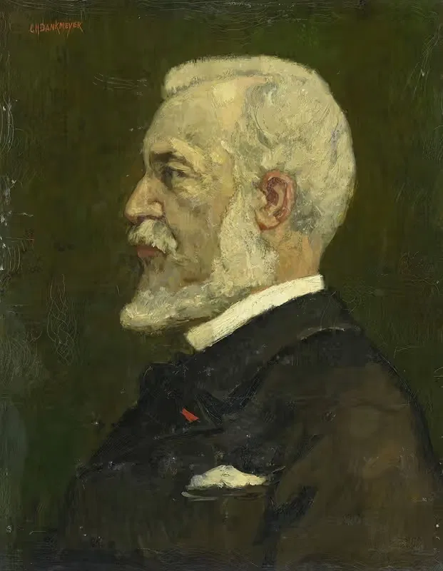 Иоганнес Босбум (1817-91), художник by Шарль Данкмейер, 1885 - 1891 — digital art print download