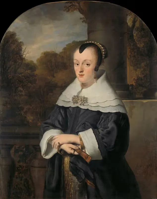 Portrait of Maria Rey — Ferdinand Bol