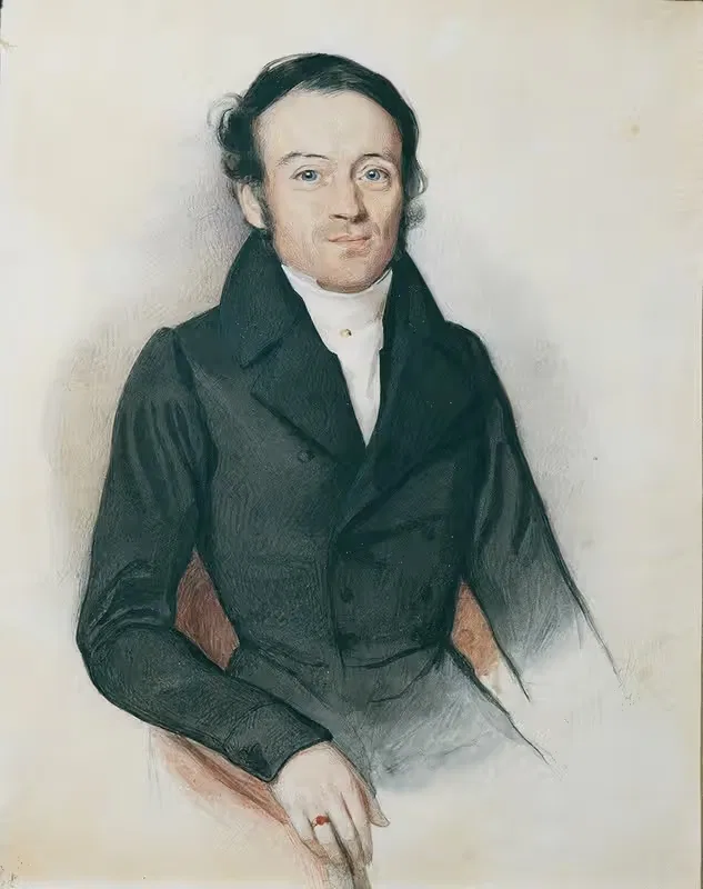 Alois Zaillner by Georg Decker, 1836 — digital art print download