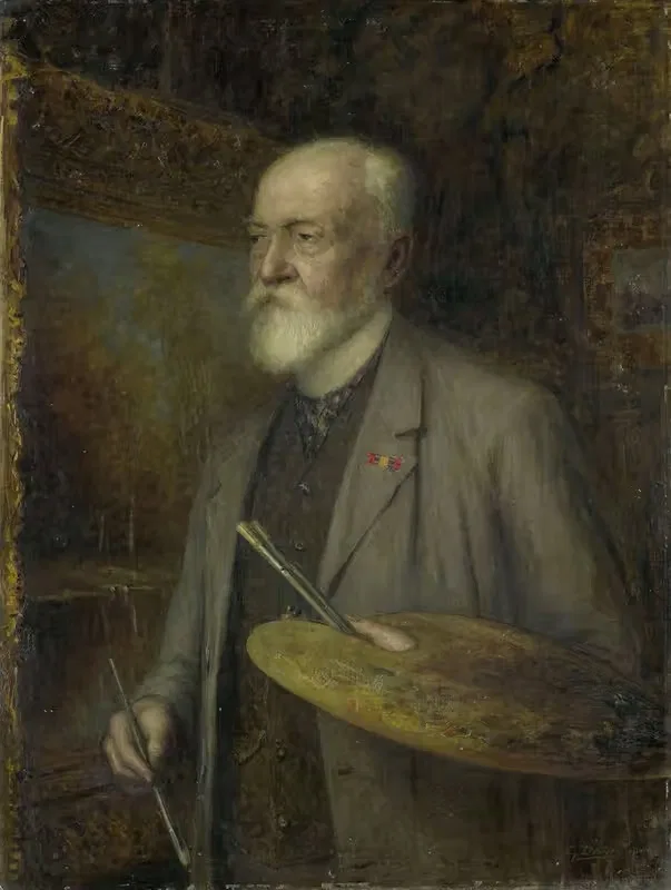 Johannes Gijsbert Vogel (1828-1915), Painter — Gijsbertus Derksen