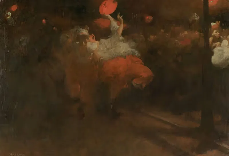 Оранжевый фестиваль by Якобус ван Луй, 1890 - 1892 — digital art print download