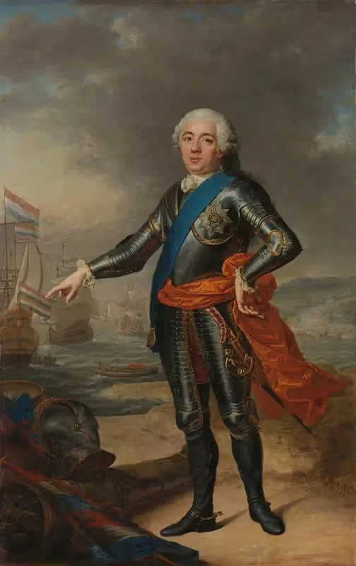 Portrait of William IV — Jacques-André-Joseph Aved