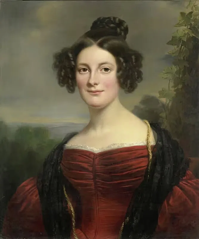 Катерина Аннетта Фрейзер (1815-92) by Ян Адам Крусеман, 1834 — digital art print download
