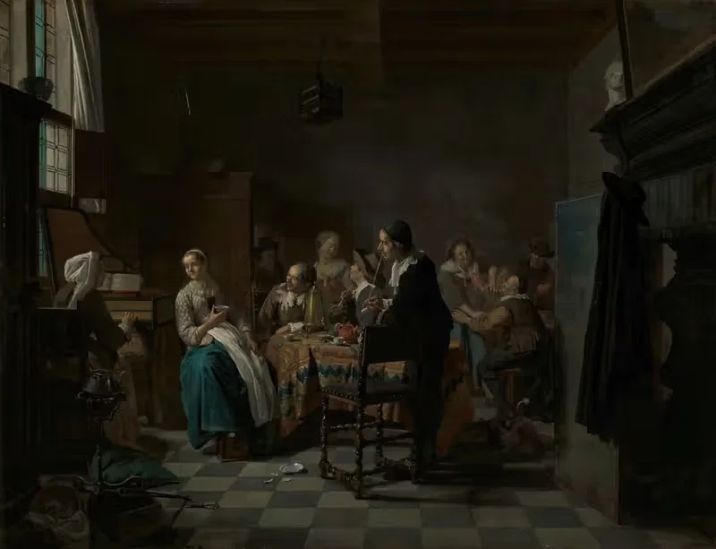 Новая песня by Ян Иосиф Хореманс Младший, 1740 - 1760 — digital art print download