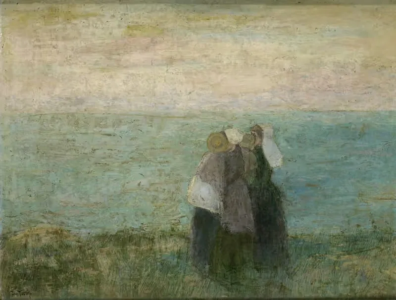 Женщины у моря by Ян Тoorоп, 1885 - 1897 — digital art print download