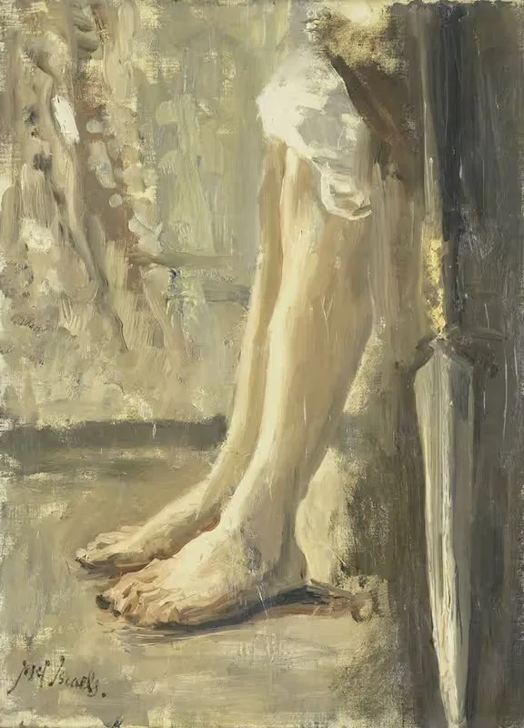 Ноги Давида by Йозеф Исраэльс, 1899 — digital art print download