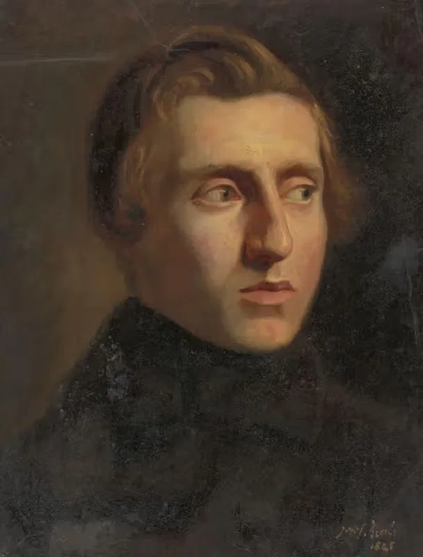 Портрет молодого человека by Йозеф Исраэльс, 1845 — digital art print download