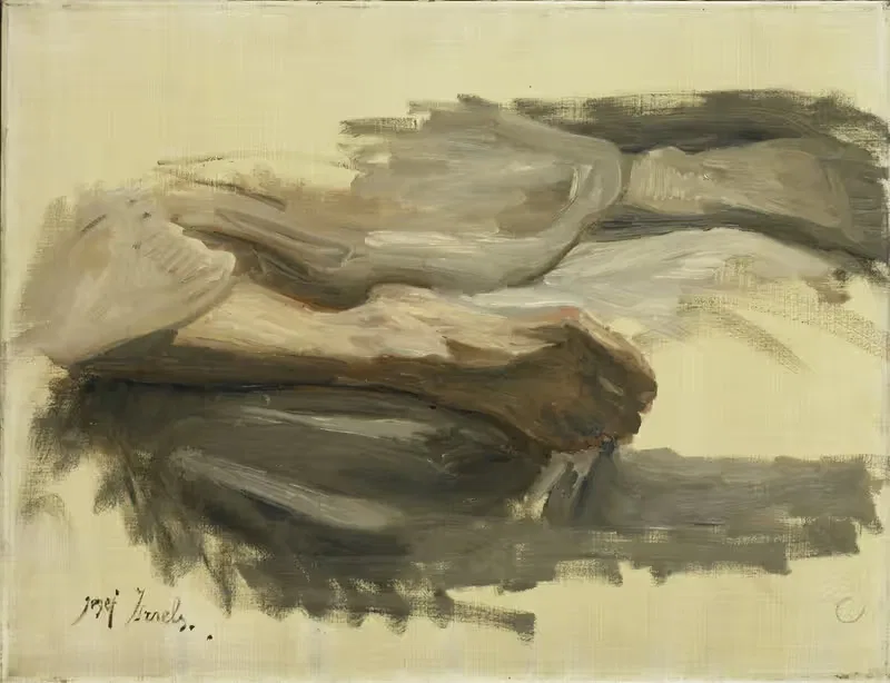 Ноги Саула by Йозеф Исраэльс, 1899 — digital art print download