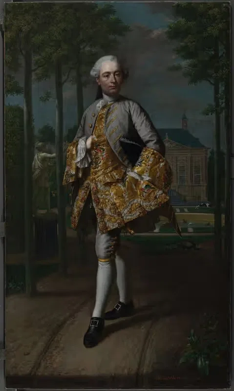 Portrait of Gerard Cornelis van Riebeeck — Mattheus Verheyden