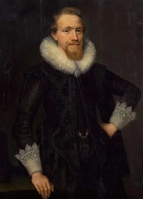 Portrait of Jacob Pergens — Salomon Mesdach