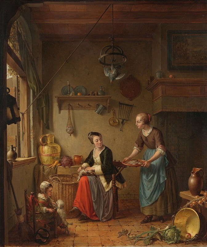 The Kitchen by Willem Joseph Laquy — digital art print download