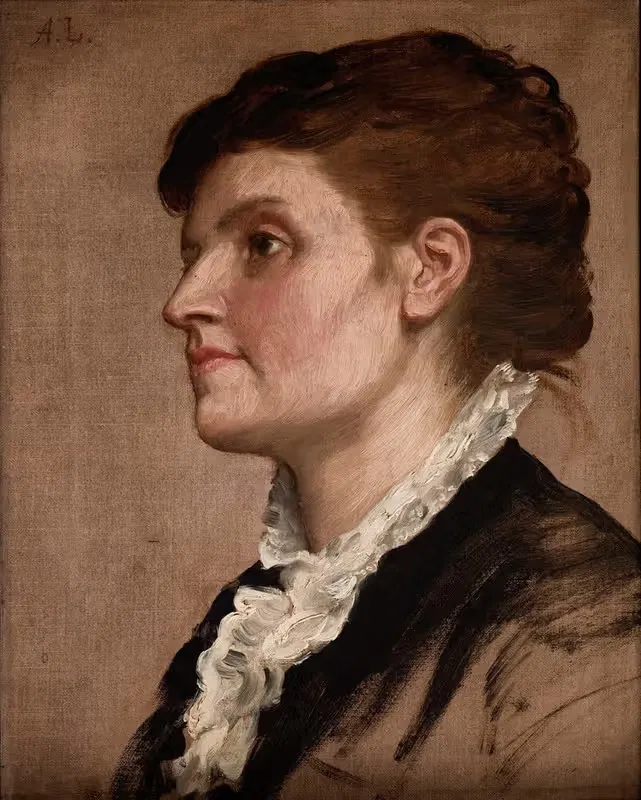 Portrait de femme — Alphonse Legros