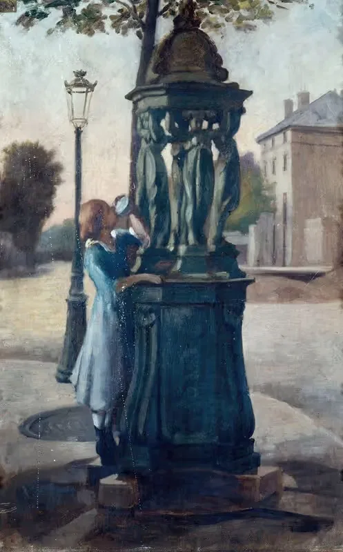 Фонтан Уоллеса by Андре Жилл, 1880 — digital art print download