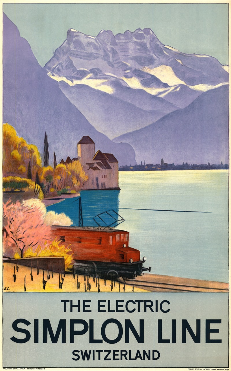The electric Simplon Line – Switzerland — Эмиль Кардина