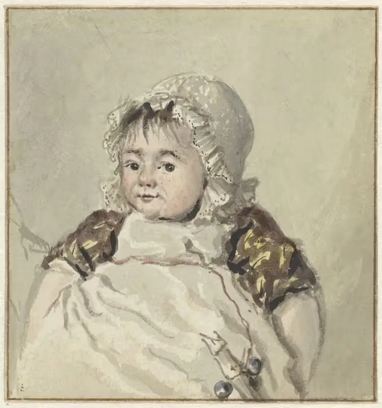 Portret van Cornelia Johanna van Os — Georgius Jacobus Johannes van Os