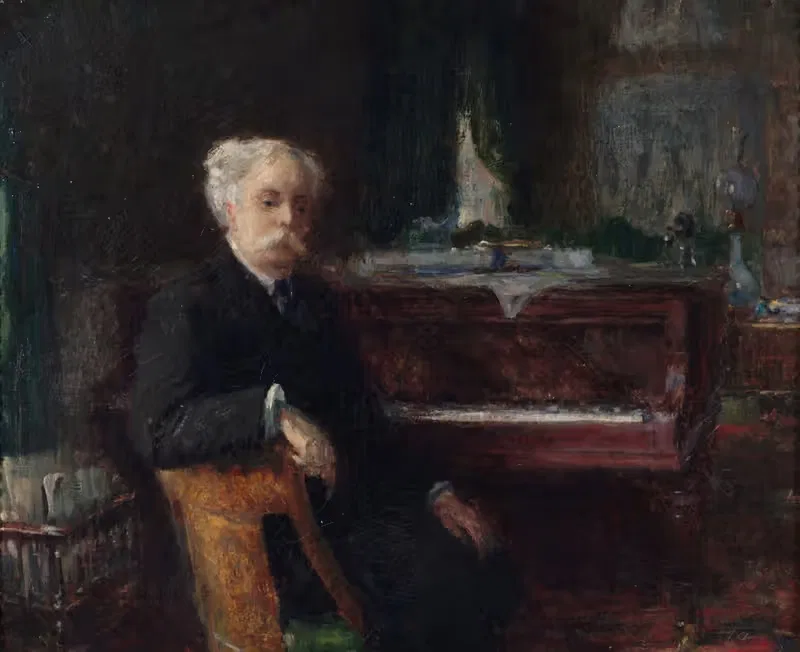 Портрет Габриэля Форе (1845-1924), композитора — Генри Фарре