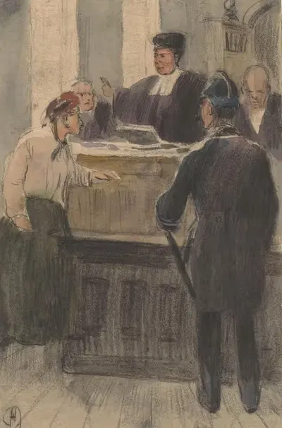 Правосудие by Герман Хейенброк, 1881 - 1900 — digital art print download