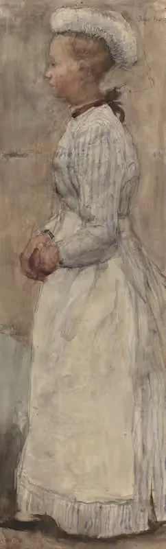 Служанка by Исаак Исраэлс, 1875 - 1934 — digital art print download