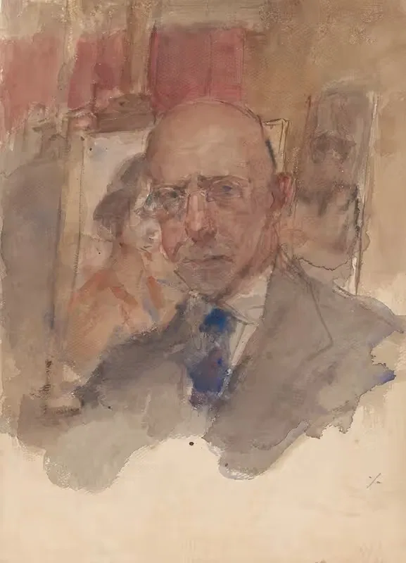 Zelfportret van Isaac Israels — Isaac Israëls