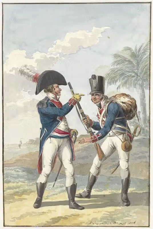 Bataafsche Coloniale Infanterie van de Kaap de Goede Hoop — Jan Anthonie Langendijk