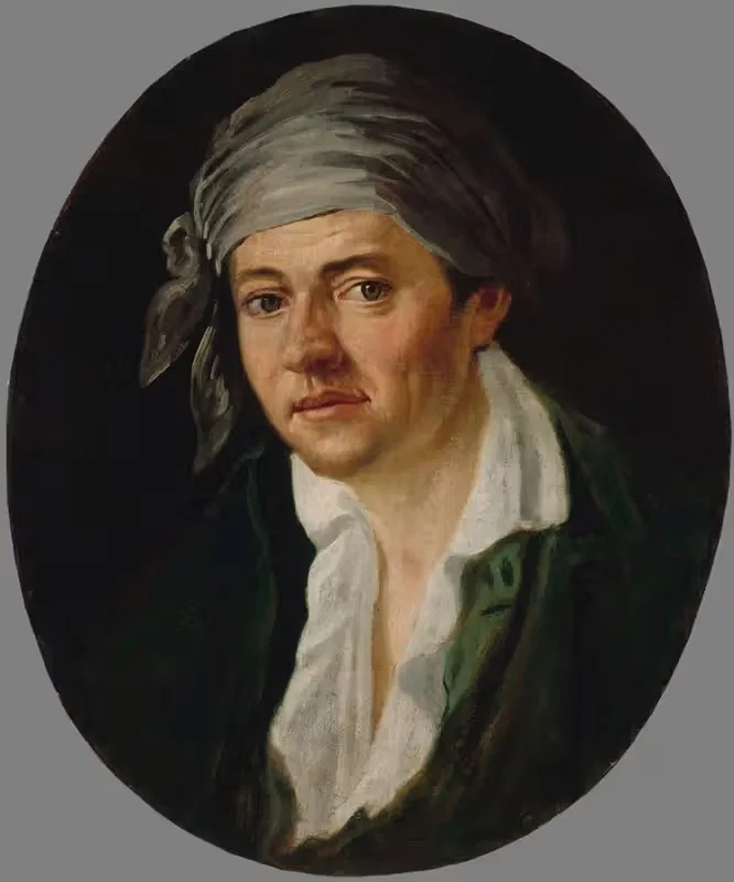 Предполагаемый портрет архитектора Бернье by Жером-Мартен Ланглуа, 1793 — digital art print download
