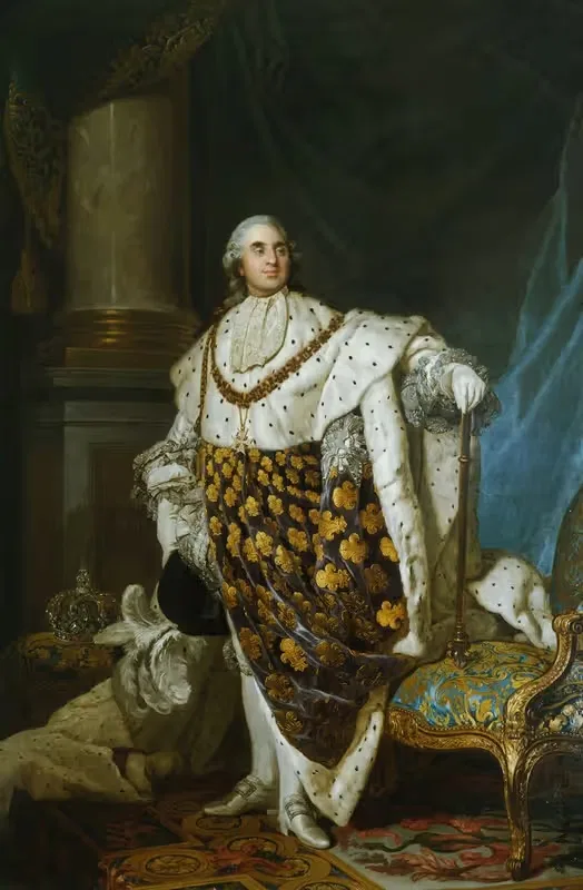 Louis XVI en costume de sacre — Joseph Siffred Duplessis