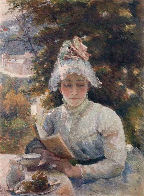 Полдник by Мари Браккемонд, 1880 — digital art print download