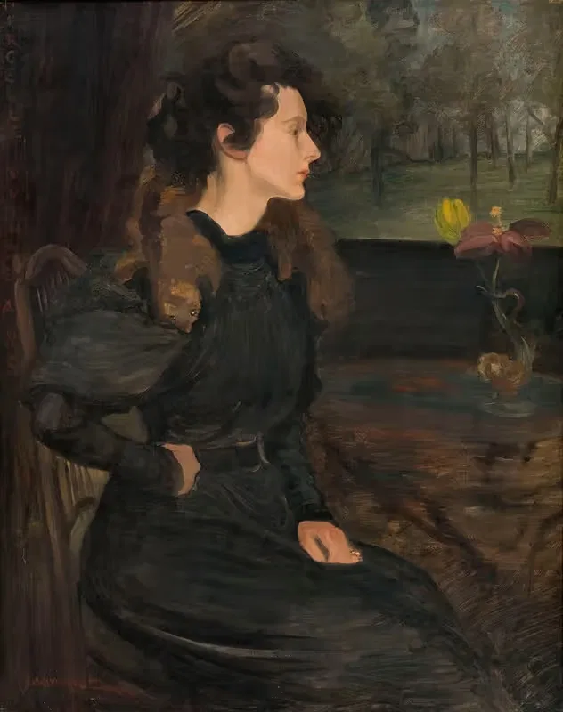 Portrait de Marcelle Jeanniot à quinze ans — Pierre Georges Jeanniot