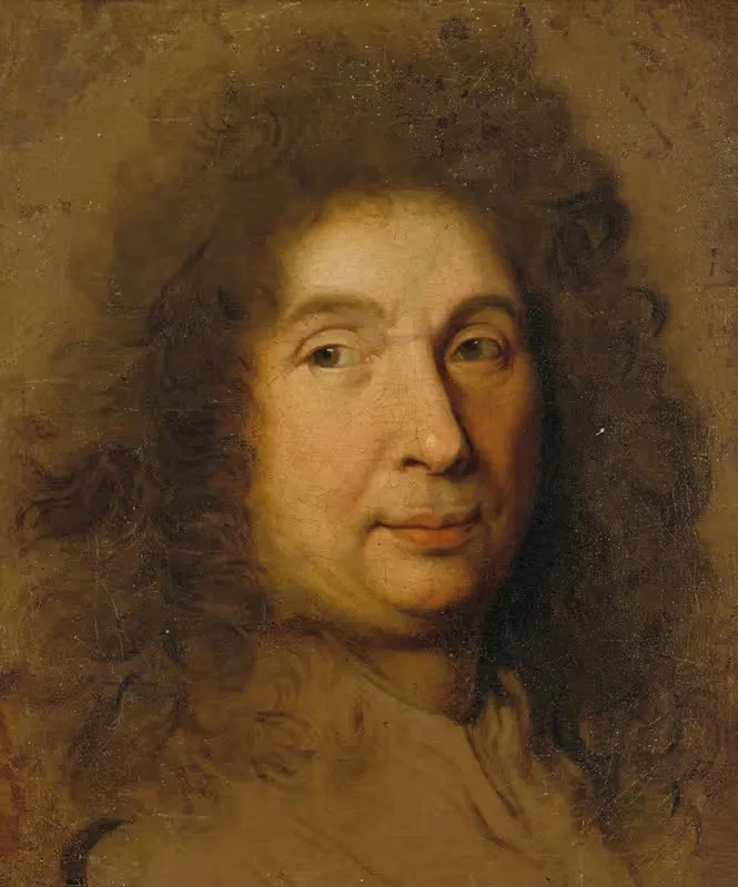 Автопортрет Шарля Лебрена by Мастерская Шарля Лебрена, 1651 - 1700 — digital art print download