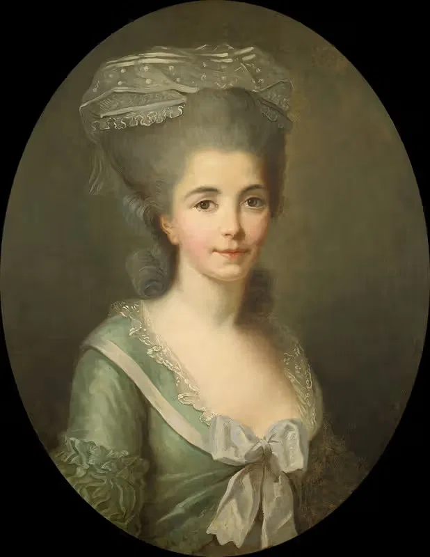 Portrait de femme — Antoine Vestier