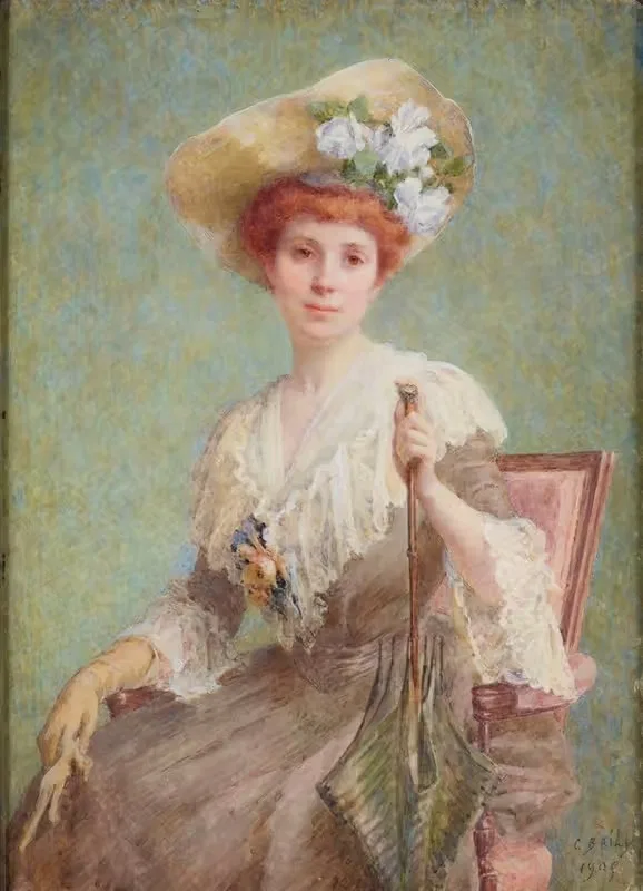 Portrait de femme — Caroline Baily