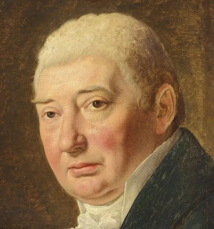 Эскиз к портрету купца Шмидта by Кристоффер Вильгельм Эккерсберг, 1818 — digital art print download