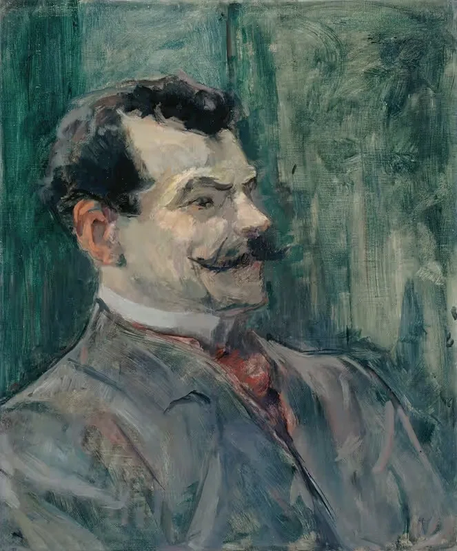 Portrait de André Rivoire by Henri de Toulouse-Lautrec, 1901 — digital art print download